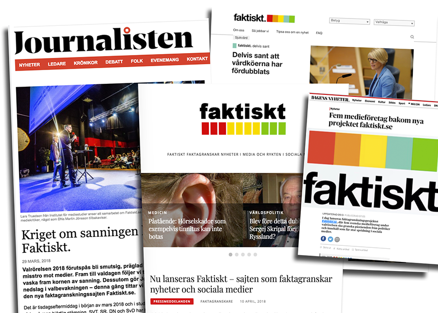 Faktiskt.se och Faktiskt.eu – Montage: NewsVoice.se