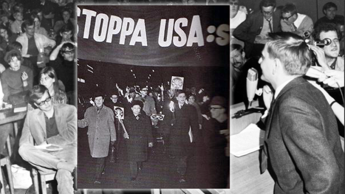Olof Palme vill kasta ut USA ur Indokina under revolutionen på 1960-talet. Montage: NewsVoice, Creative Commons Olof Palme vill kasta ut USA ur Indokina under revolutionen på 1960-talet. Montage: NewsVoice, Creative Commons