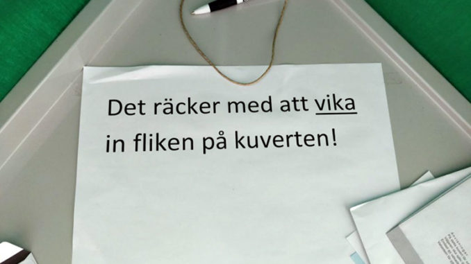 Valskarm läsarbild Valskarm läsarbild