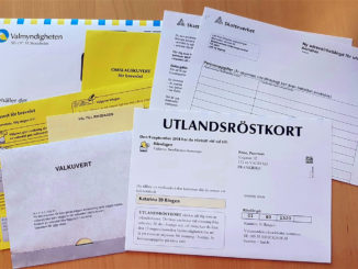 Valmaterial 2018 - Pressfoto: Valmyndigheten